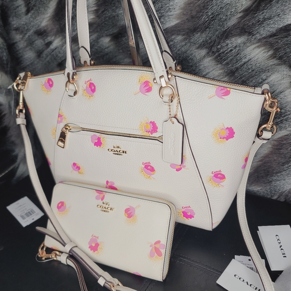 ✨️ Coach 3 SET NWT Designer 3 in 1 Purse Satchel Shoulder Bag Handbag ++ - Picture 7 of 12